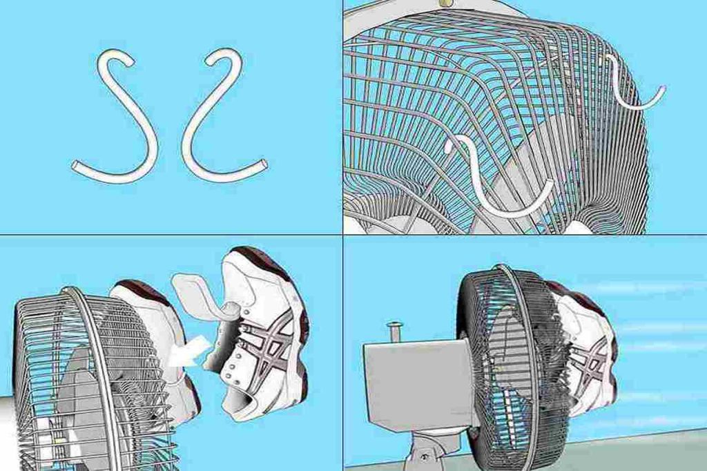 как быстро высушить обувь вентилятором