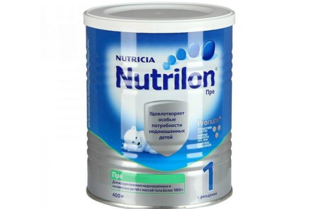 Смесь для недоношенных детей Nutrilon Пре